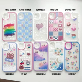 Chubby Frosted Print Soft Case