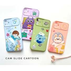 SlideCam Cover Cartoon Phone Case