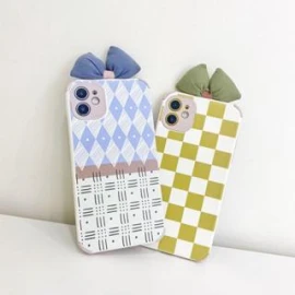 Bow Bow Phone Leather SoftCase