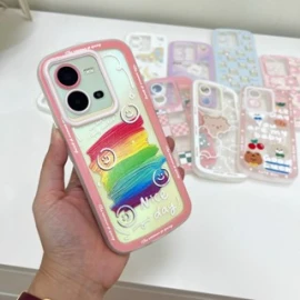 Chubby Clear Lovely Print Soft Case
